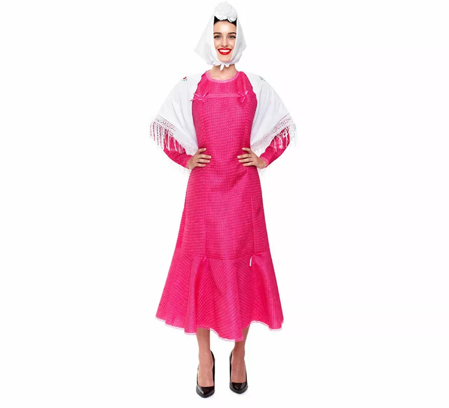 Translation missing: es.Disfraz de Chulapa rosa para mujer