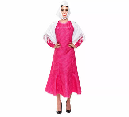 Disfraz de Chulapa rosa para mujer