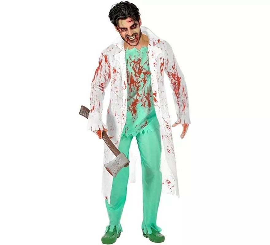 Translation missing: es.Disfraz de Cirujano Zombie para adultos