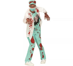 Disfraz de Cirujano Zombie para hombre