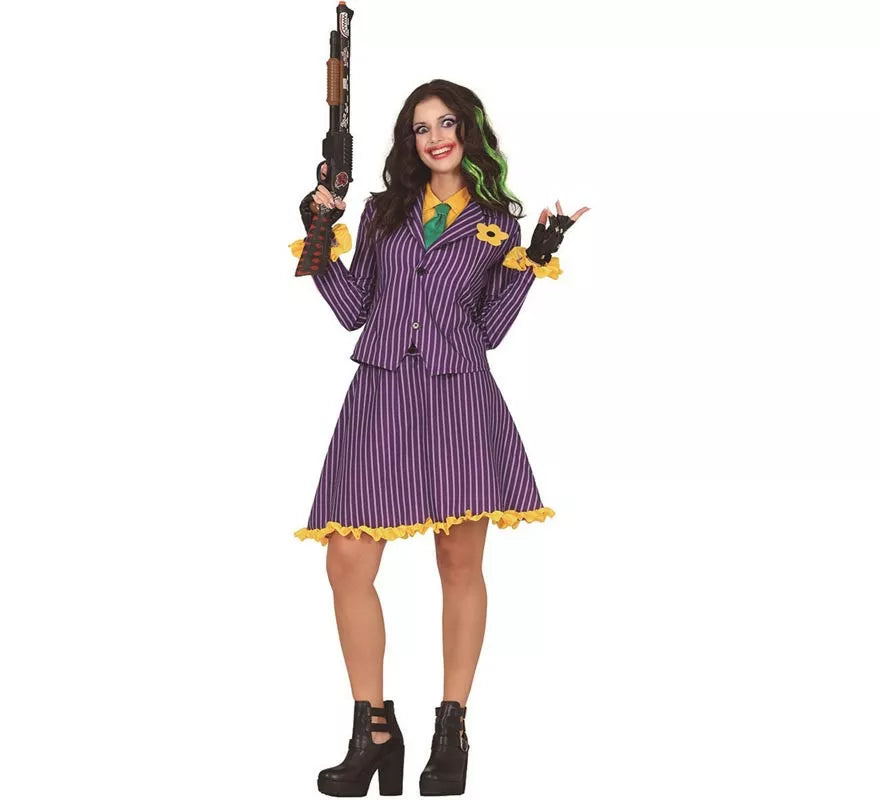 Translation missing: es.Disfraz de Clown o Payasa Risueña para mujer