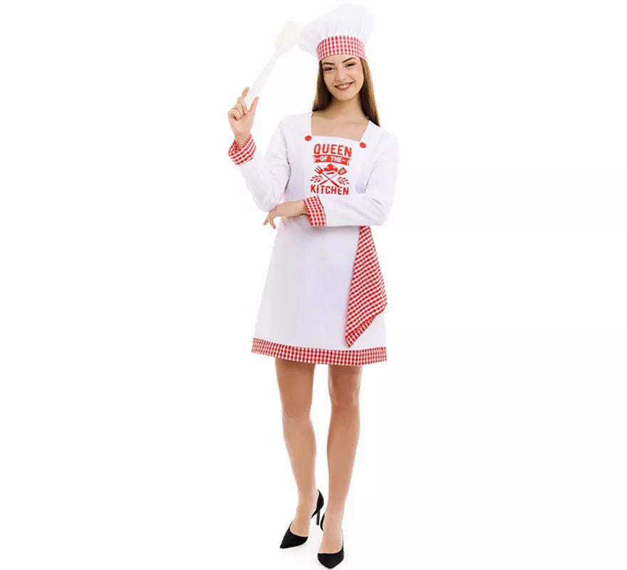 Translation missing: es.Disfraz de Cocinera Chef para mujer