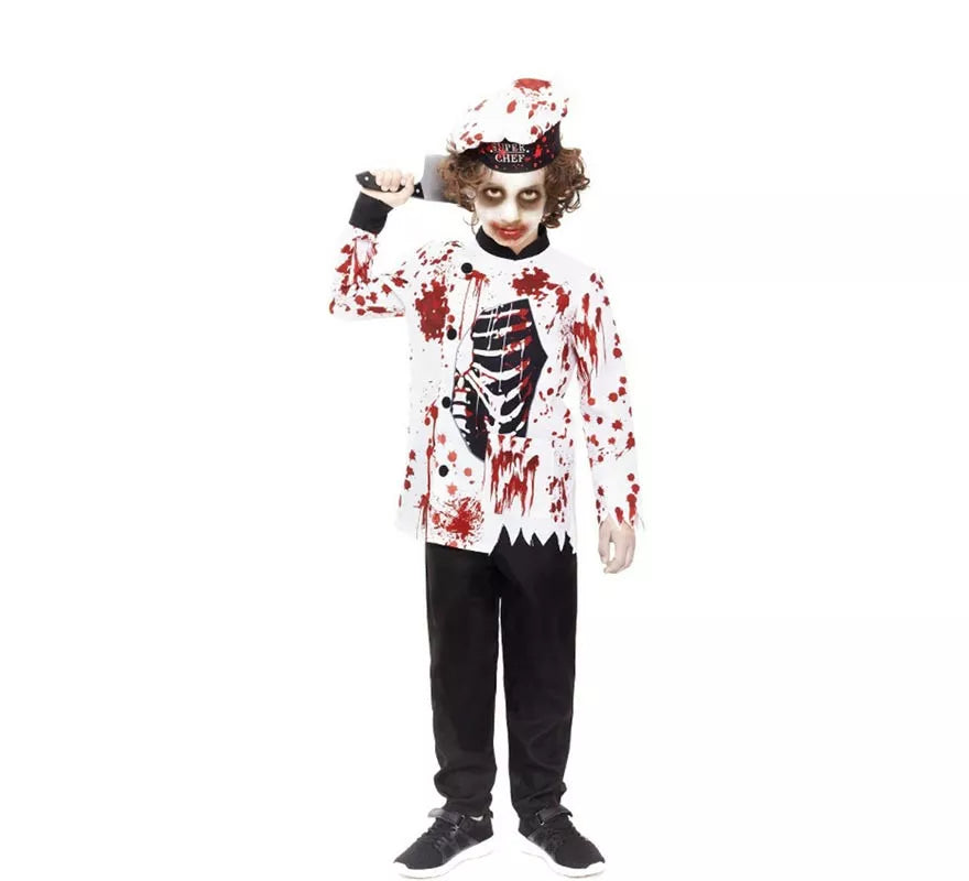 Translation missing: es.Disfraz de Cocinero Zombie para niños