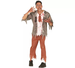Disfraz de Colegial Zombie para hombre