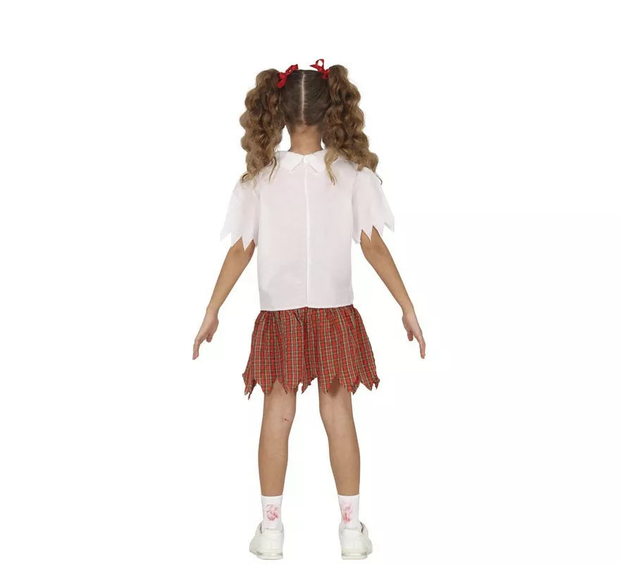 Translation missing: es.Disfraz de Colegiala Zombie para niña
