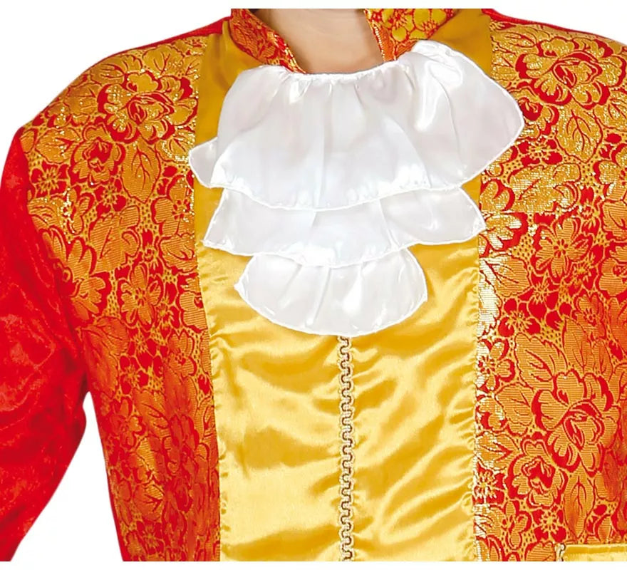 Translation missing: es.Disfraz de Conde rojo para hombre