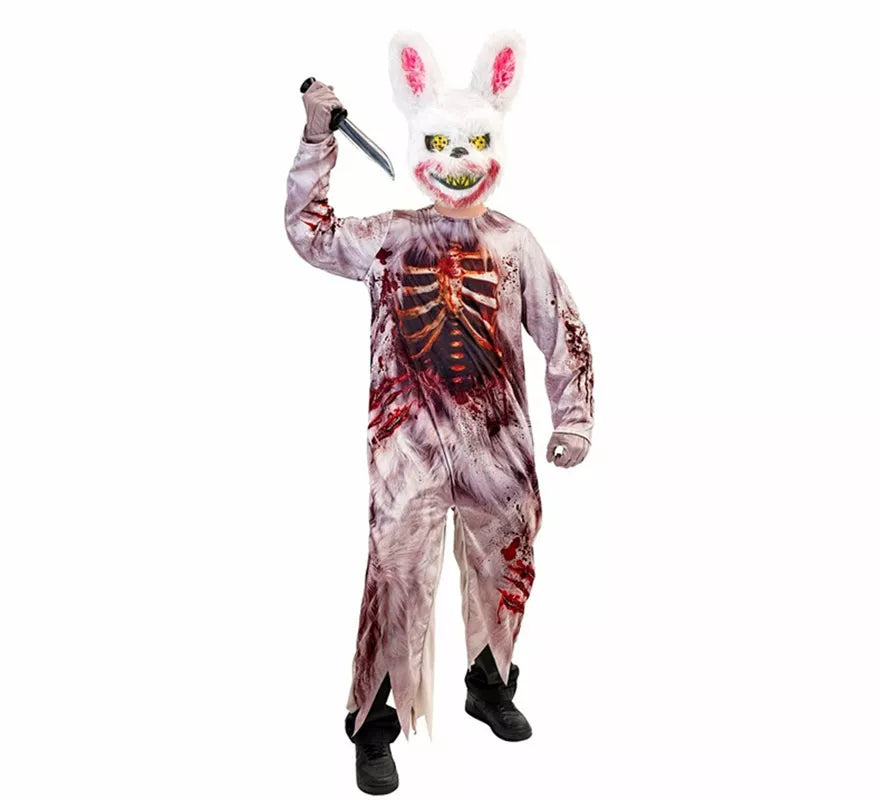 Translation missing: es.Disfraz de Conejo Zombie para niños