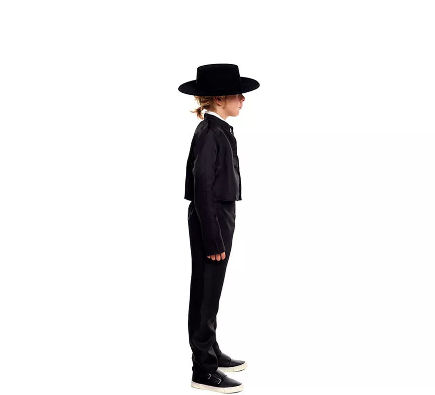 Translation missing: es.Cordobés Negro Elegante para niño