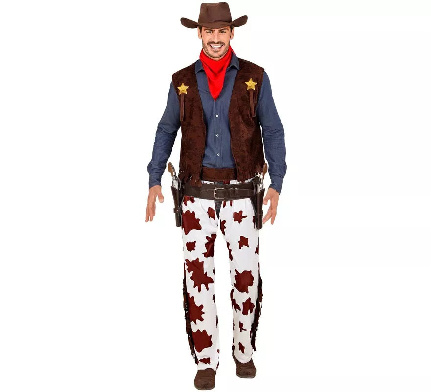 Translation missing: es.Disfraz de Cowboy Clásico para hombre