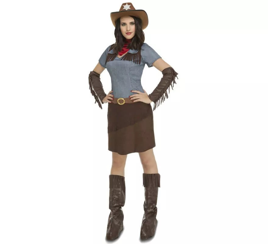 Translation missing: es.Disfraz de Cowgirl para mujer
