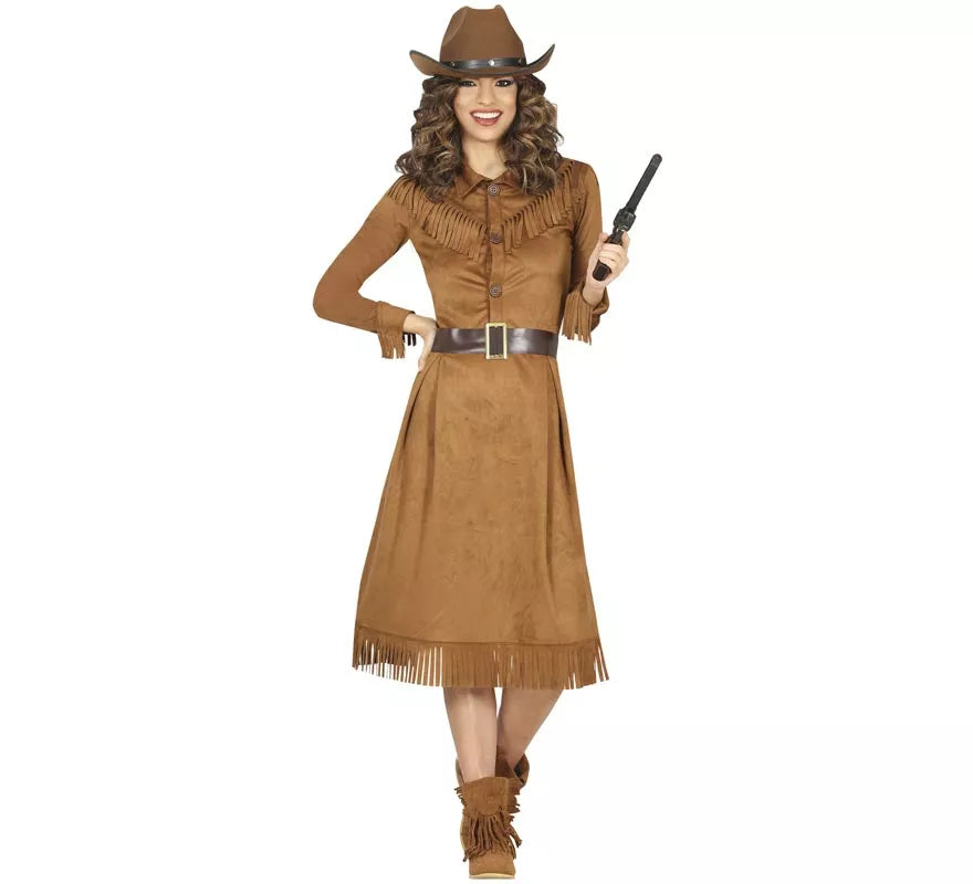 Translation missing: es.Disfraz de Cowgirl Vaquera para mujer