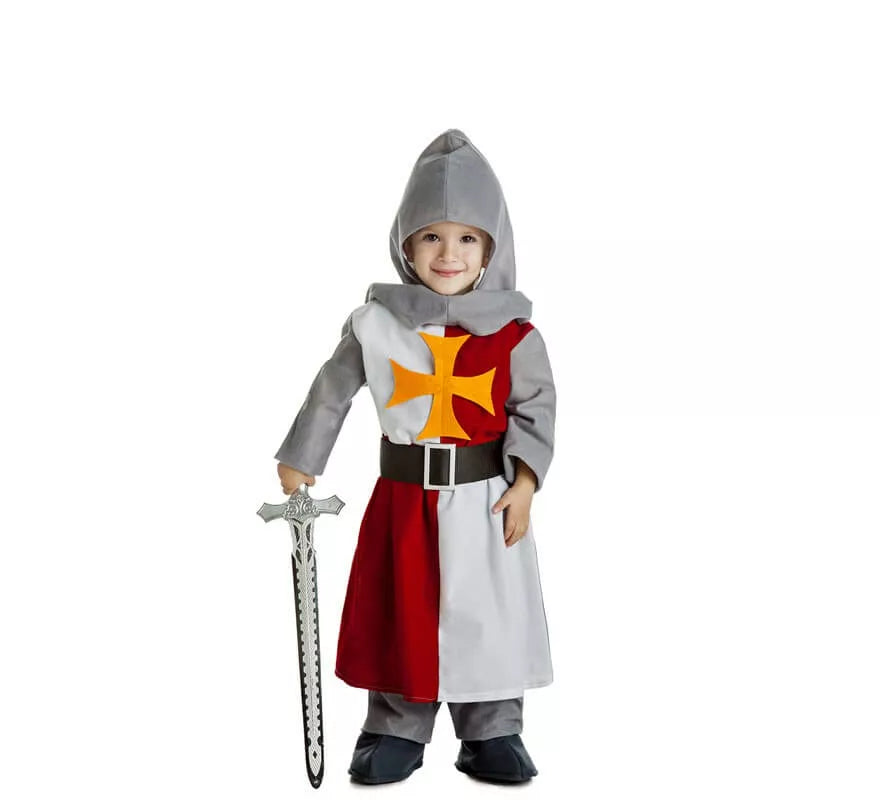 Translation missing: es.Disfraz de Cruzado Medieval para bebé y niño