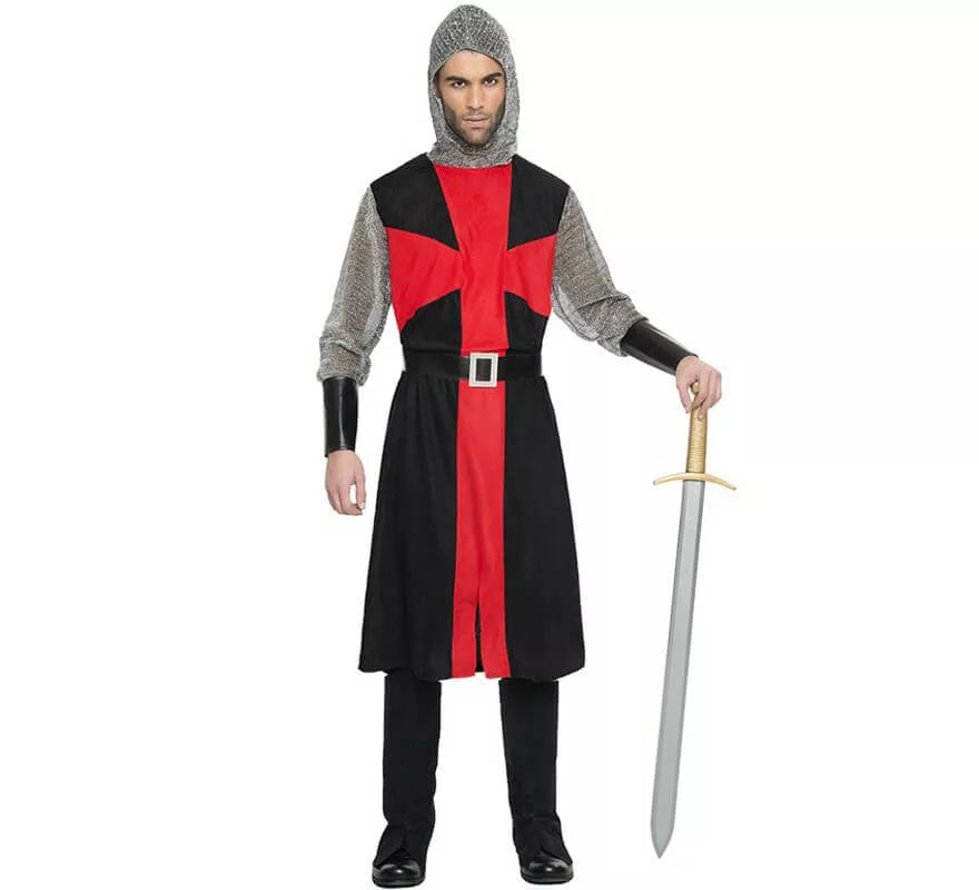 Translation missing: es.Disfraz de Cruzado Medieval para hombre