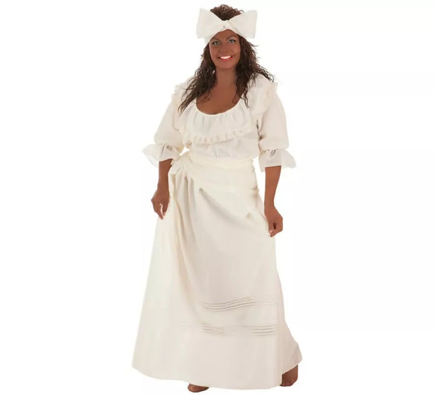 Translation missing: es.Disfraz de Cubana Beige para mujer
