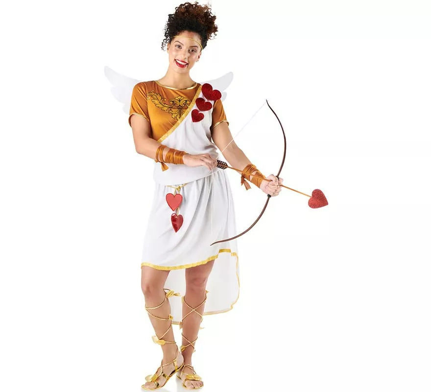 Translation missing: es.Disfraz de Cupida símbolo dorado para mujer