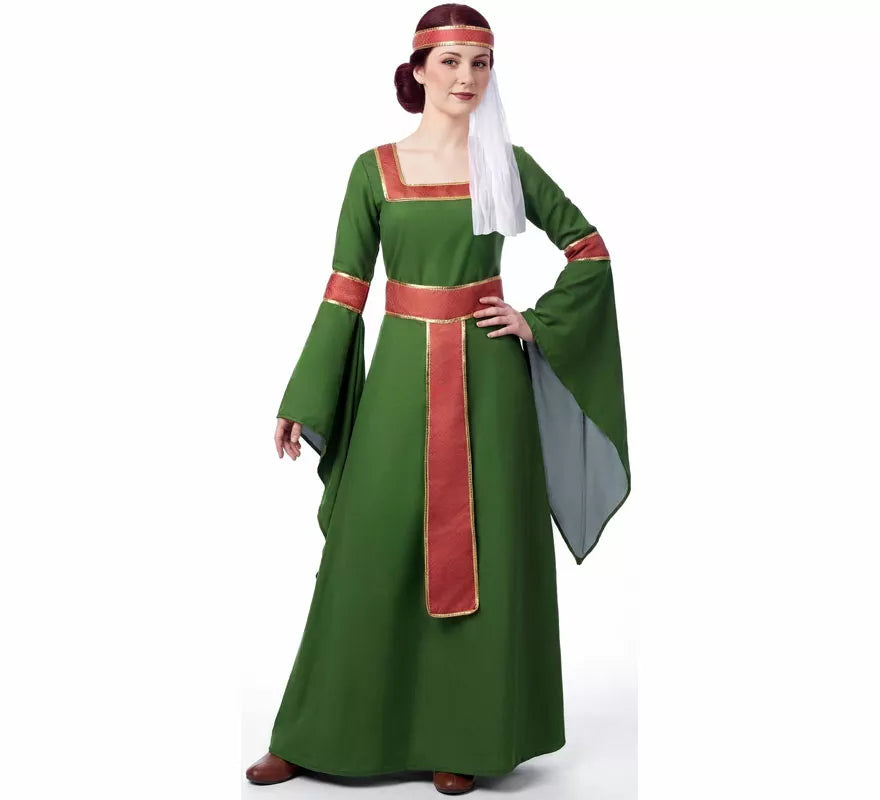 Translation missing: es.Disfraz de Dama Medieval Noble para mujer