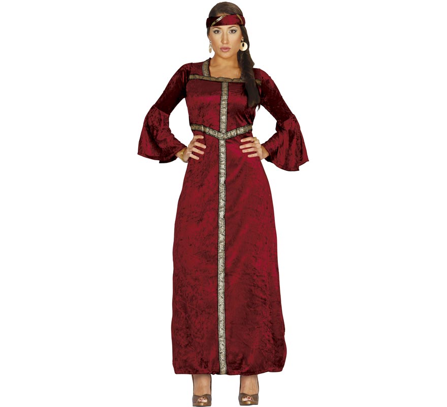 Disfraz de Dama Medieval para mujer