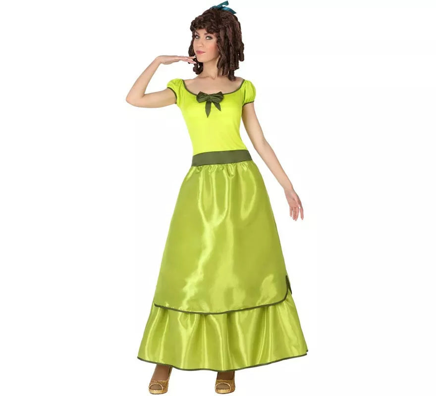 Translation missing: es.Disfraz de Dama Sureña amarillo para mujer