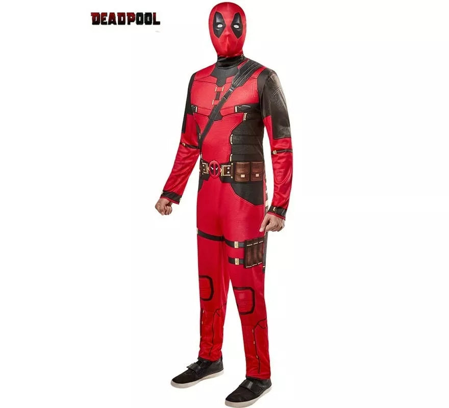 Translation missing: es.Disfraz de Deadpool clásico con máscara para hombre