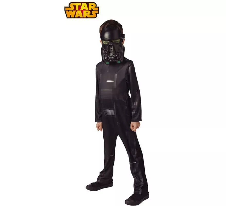 Translation missing: es.Disfraz de Death Trooper Negro Classic de Star Wars Rogue One para niño