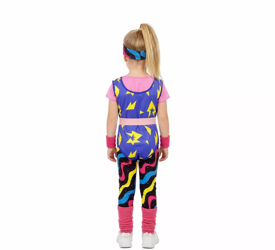 Translation missing: es.Disfraz de Deportista Aeróbica para niña
