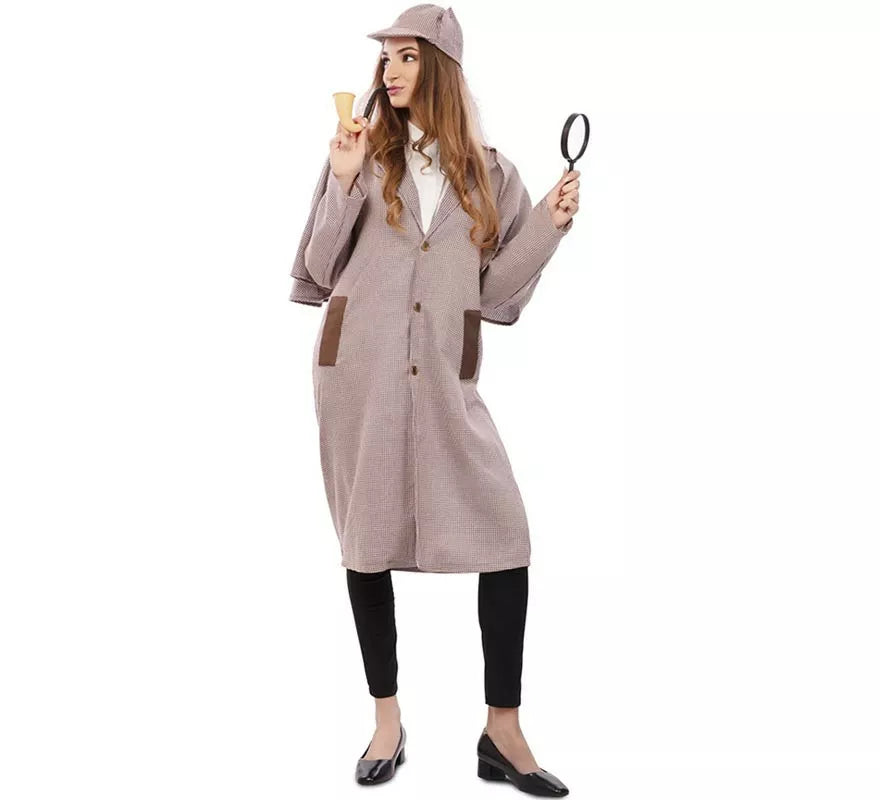Translation missing: es.Disfraz de Detective de los años 30 con gorro para hombre