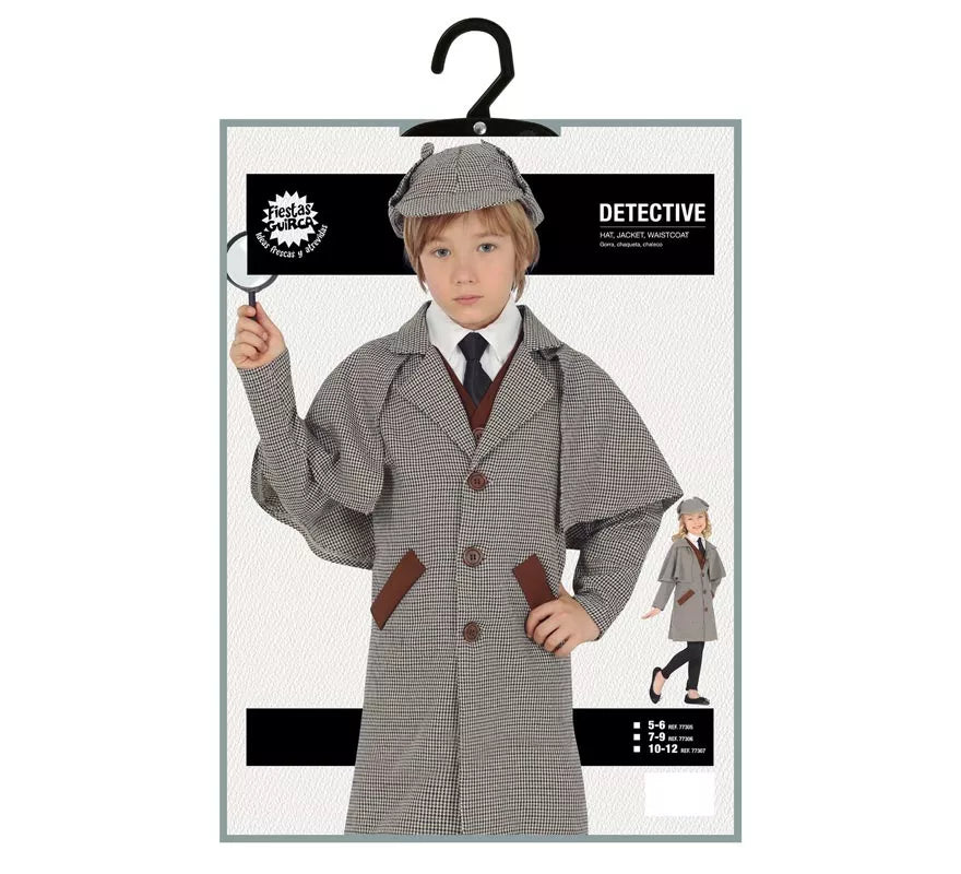 Translation missing: es.Disfraz de Detective Inglés para niños