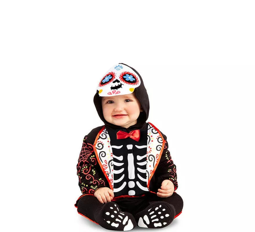 Translation missing: es.Disfraz de Día de los Muertos para bebé