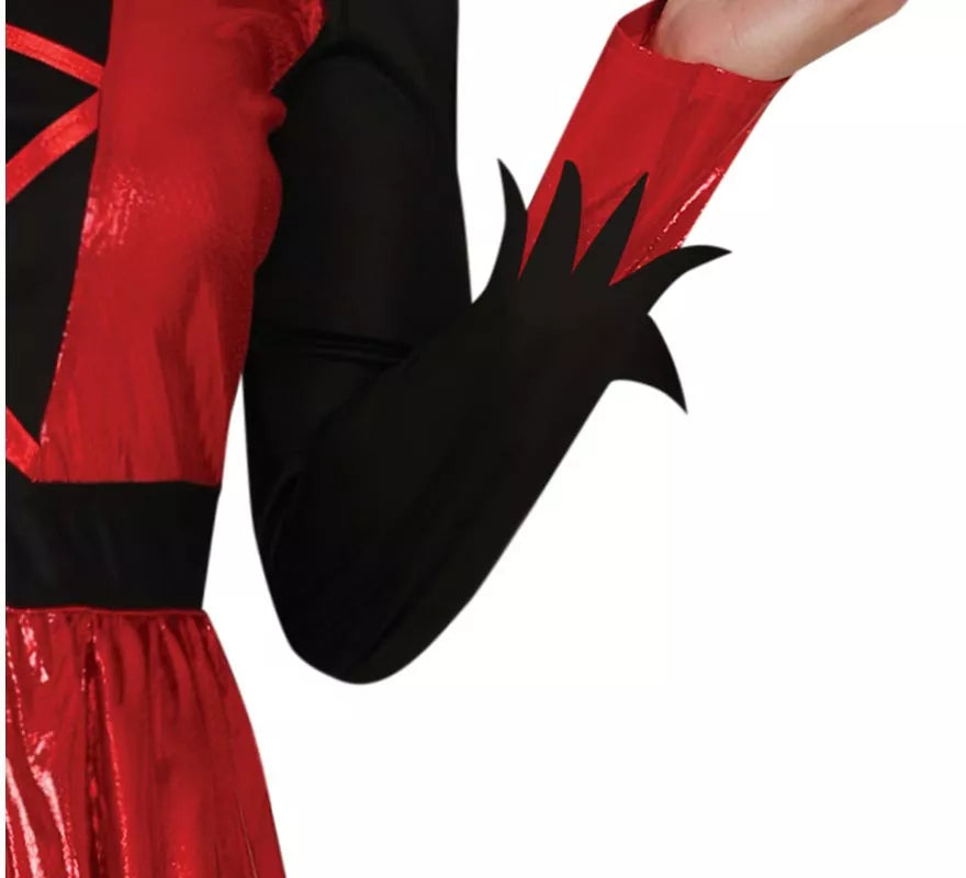 Disfraz de Diablesa rojo y negro para mujer