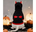 Disfraz de Diablo con cuernos para perro