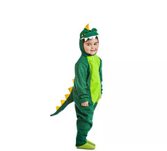 Disfraz de Dinosaurio verde para niños