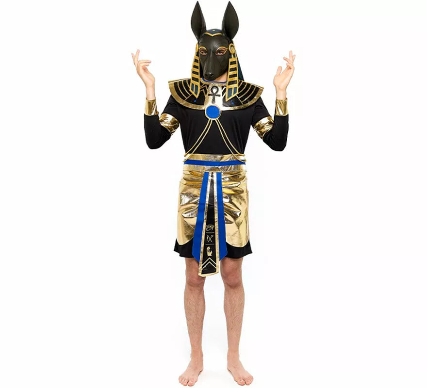 Translation missing: es.Disfraz de Dios Egipcio Anubis para hombre