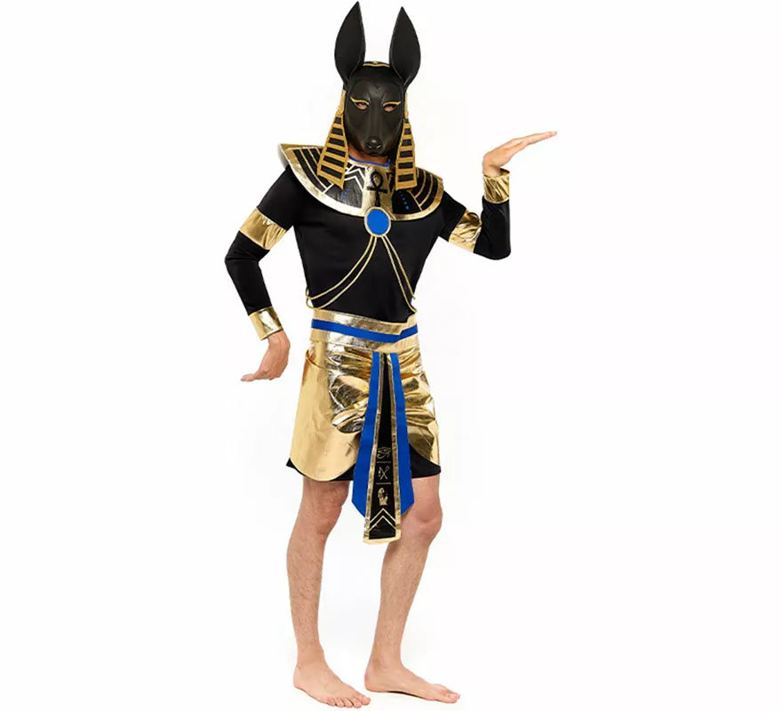 Translation missing: es.Disfraz de Dios Egipcio Anubis para hombre