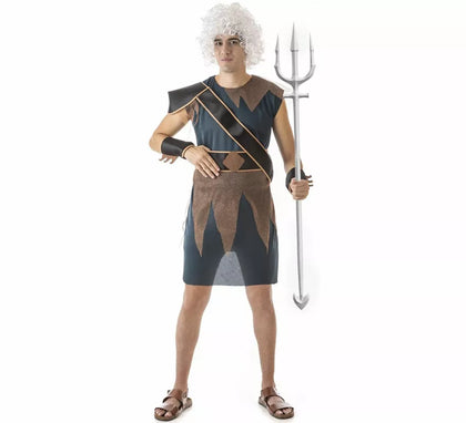 Disfraz de Dios Poseidón o Neptuno para hombre