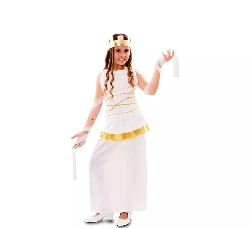Translation missing: es.Disfraz de Diosa Atenea Griega para niña