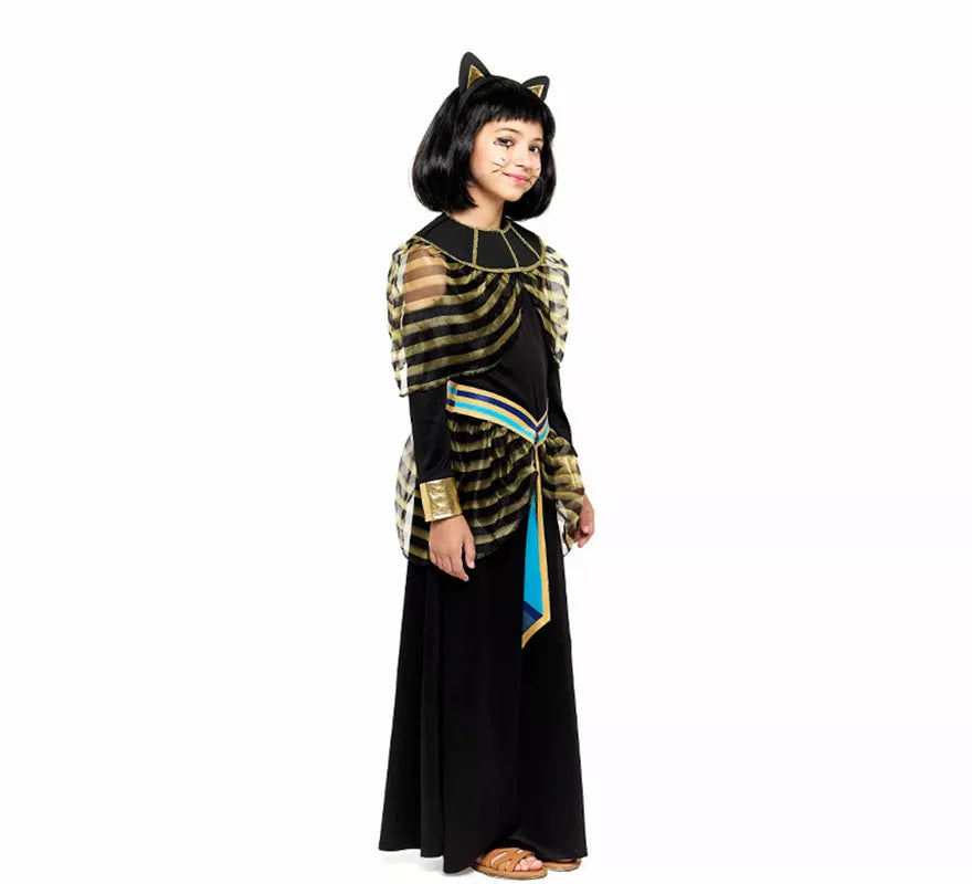 Translation missing: es.Disfraz de Diosa Bastet Egipcia para niña