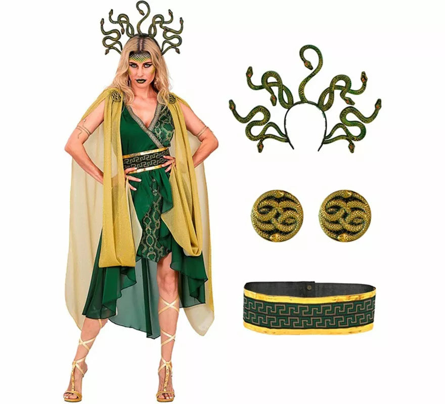 Translation missing: es.Disfraz de Diosa Griega Medusa para mujer