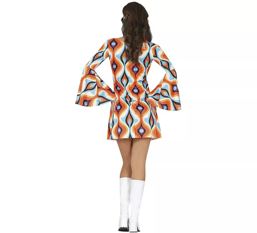 Translation missing: es.Disfraz de Disco Años 70 vestido para mujer