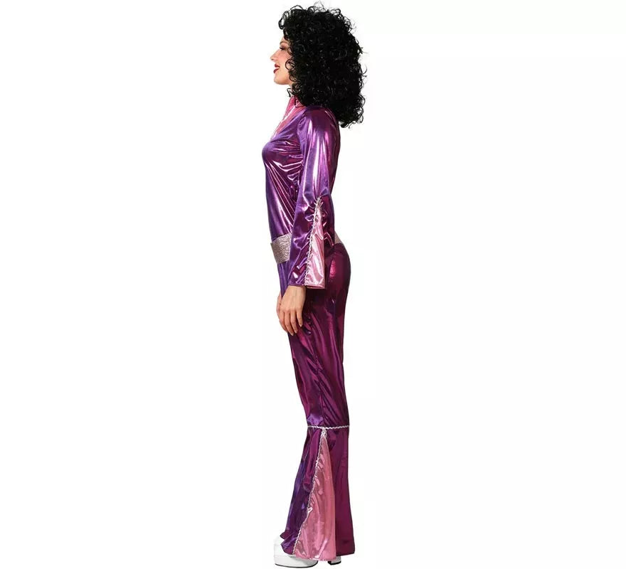 Translation missing: es.Disfraz de Disco Fucsia para mujer