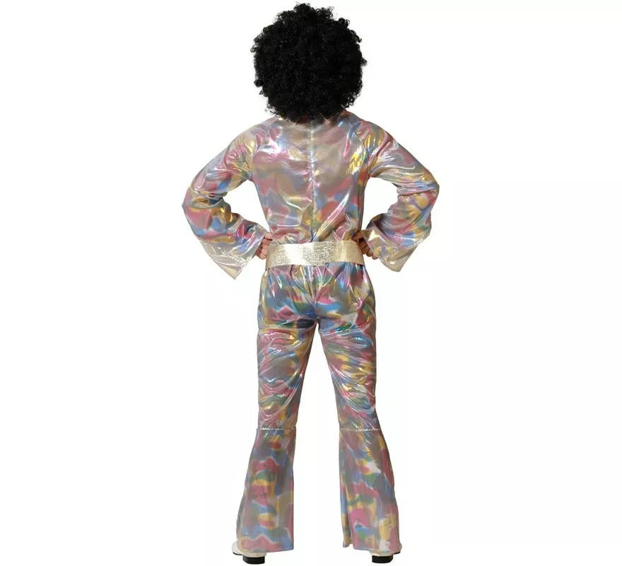 Translation missing: es.Disfraz de Disco multicolor para hombre