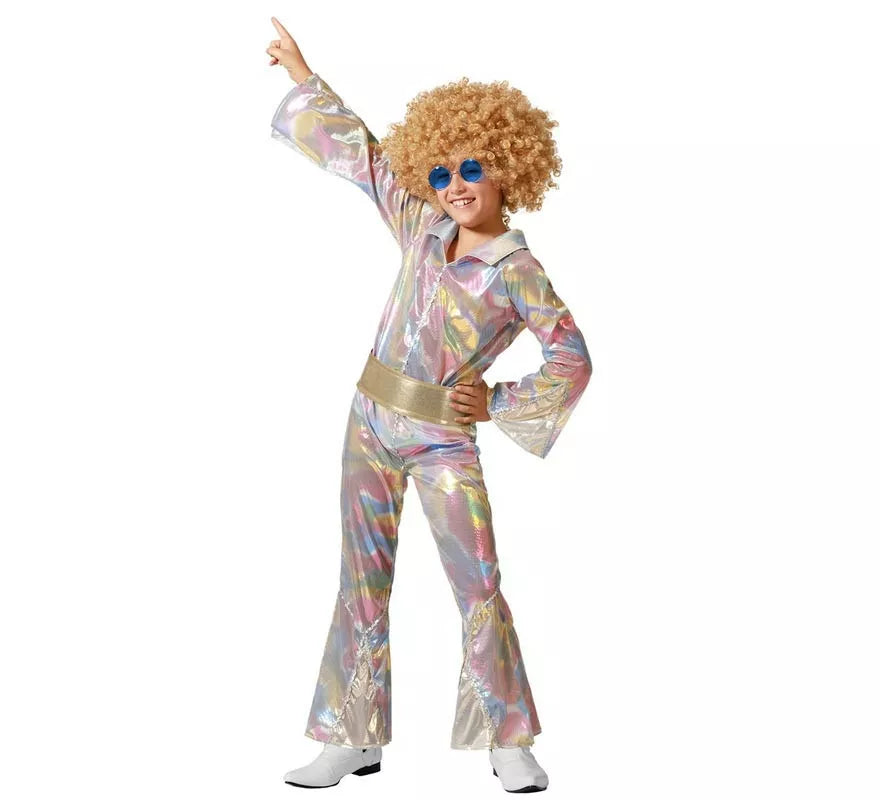 Translation missing: es.Disfraz de Disco multicolor para niños