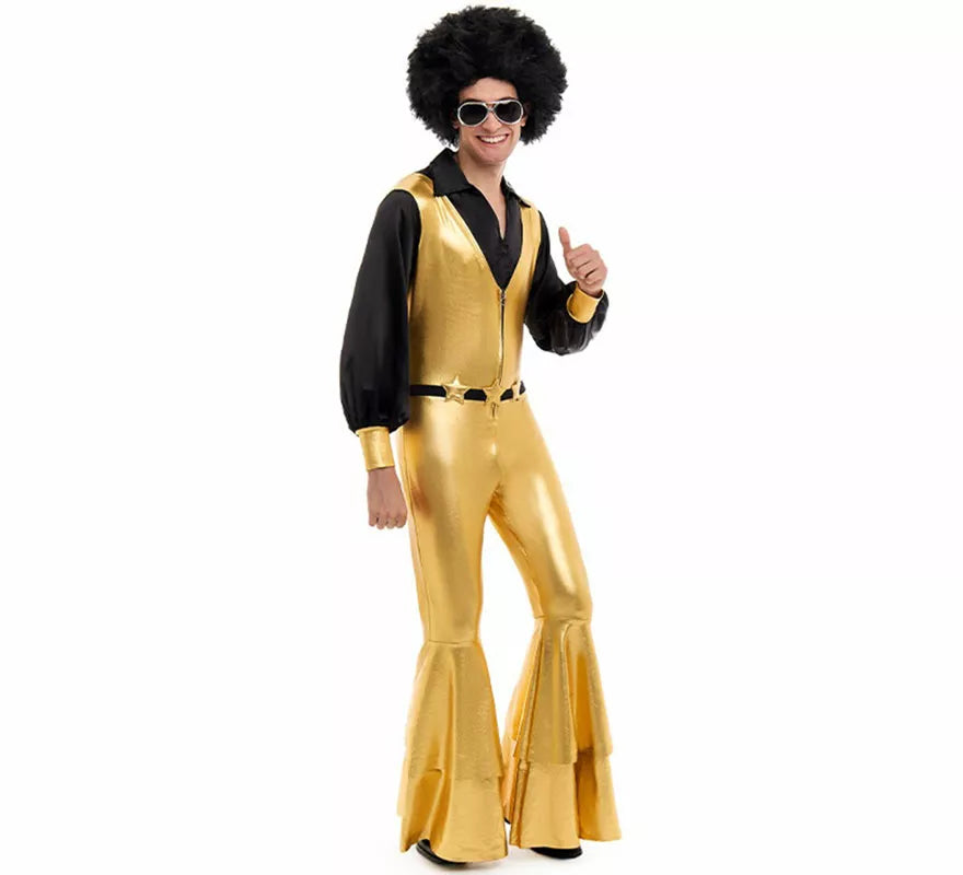 Translation missing: es.Disfraz de Disco oro para hombre