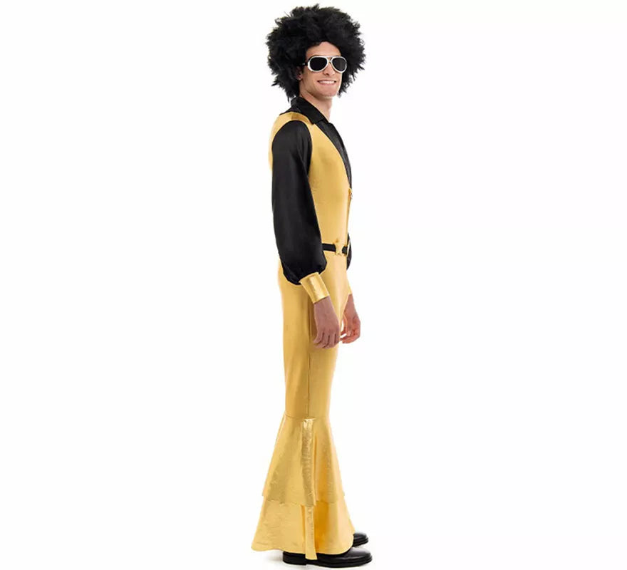 Translation missing: es.Disfraz de Disco oro para hombre
