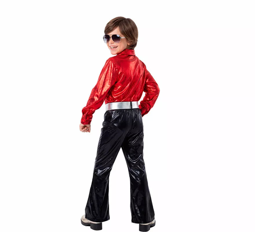Translation missing: es.Disfraz de Disco Showman para niño