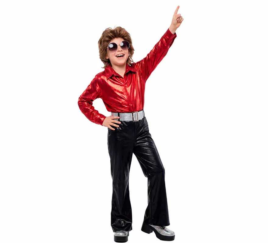 Translation missing: es.Disfraz de Disco Showman para niño