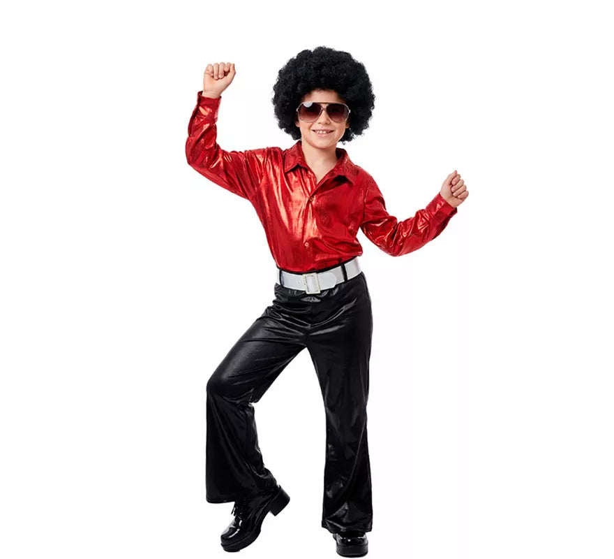 Translation missing: es.Disfraz de Disco Showman para niño
