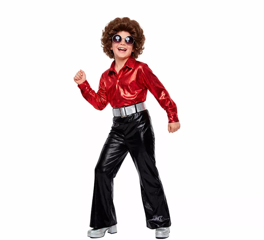 Translation missing: es.Disfraz de Disco Showman para niño