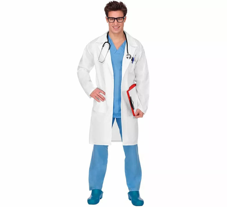 Translation missing: es.Disfraz de Doctor con Bata para hombre