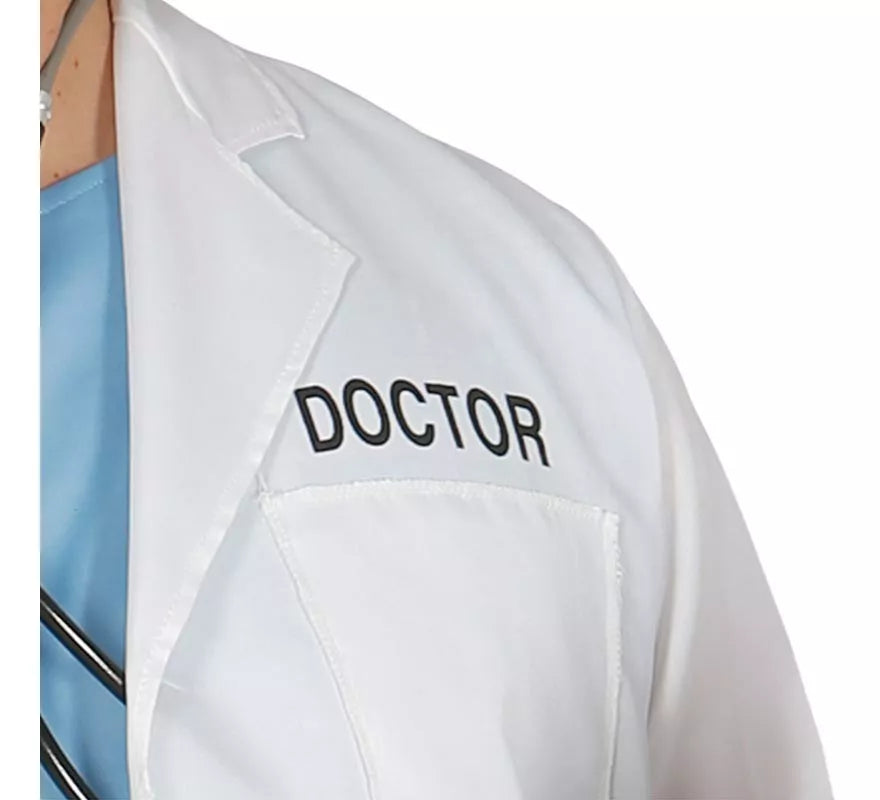 Disfraz de Doctor con bata para hombre