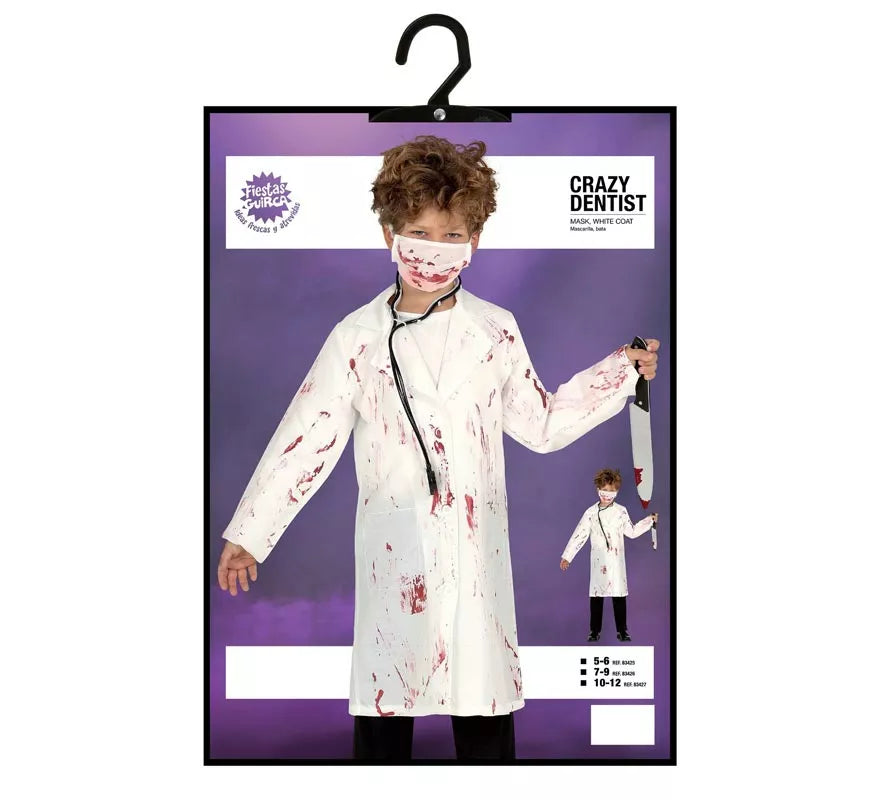 Translation missing: es.Disfraz de Doctor Zombi para niño